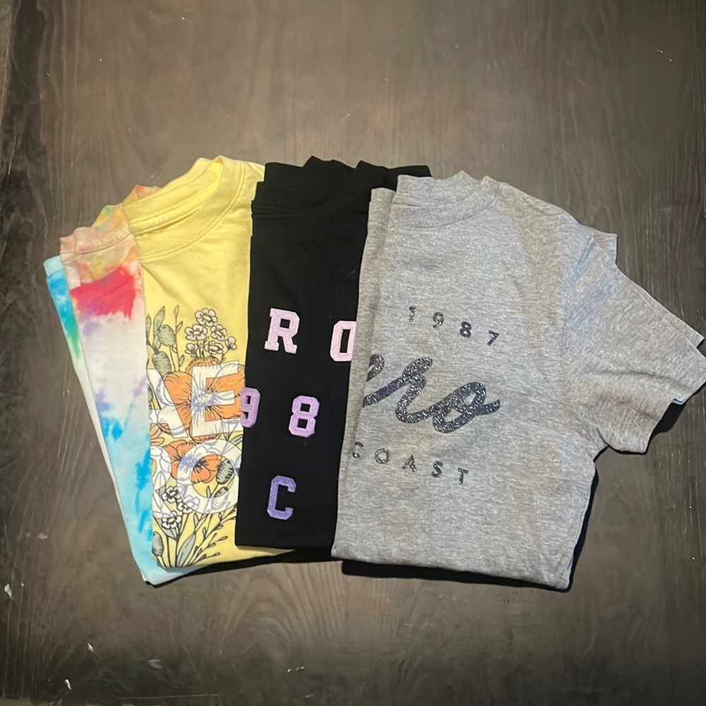 4 Aeropostale t shirts
